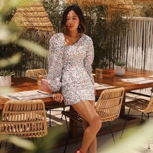 Lovers + Friends Andy Mini Dress Ditsy Floral